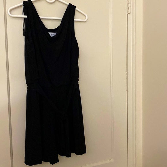 Emma & Michele Pants - emma and michele black romper with belt size: S